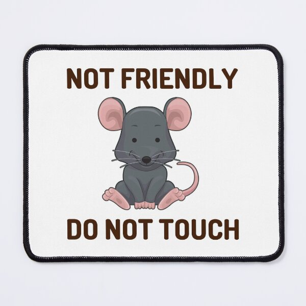 Item preview,  Not Friendly Do Not Touch designed and sold by Shorim.