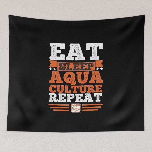 Item preview, Aquaculture. Eat. Sleep designed and sold by orlumbuspirate.