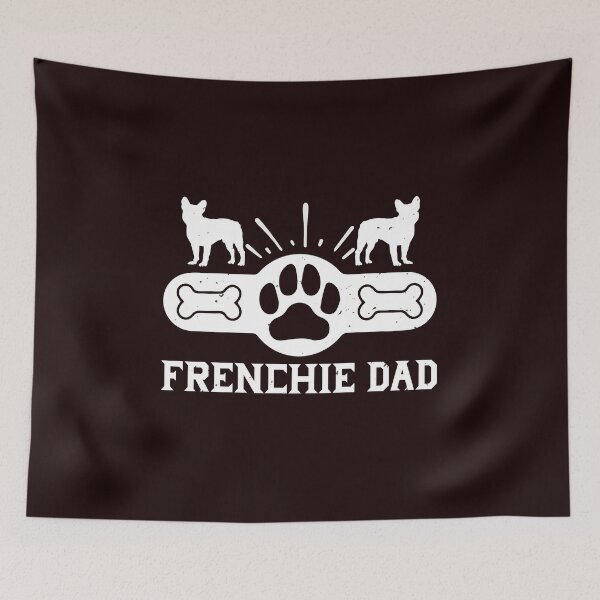 Item preview, Frenchie Dad- Funny French Bulldog Tee designed and sold by StreetShirts1.