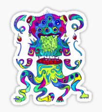 Sliced Monster Sticker