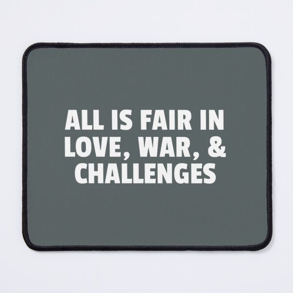 Item preview, All Is Fair In Love War Challenges Baseball ¾ Sleeve designed and sold by AmyBryant2.
