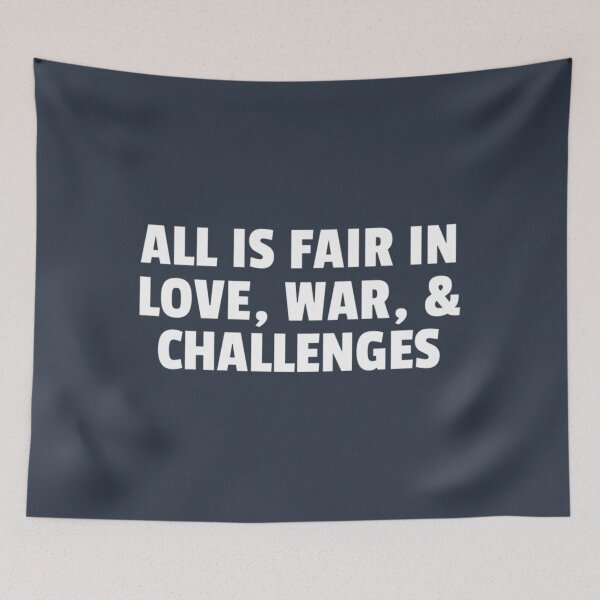 Item preview, All Is Fair In Love War  Challenges Baseball ¾ Sleeve  designed and sold by AmyBryant2.