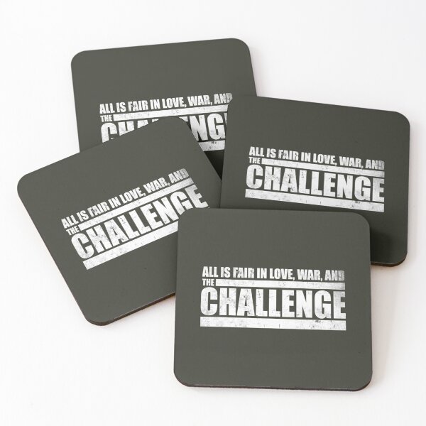 Item preview, All is Fair in Love, War and The Challenge MTV Quote designed and sold by AmyBryant2.
