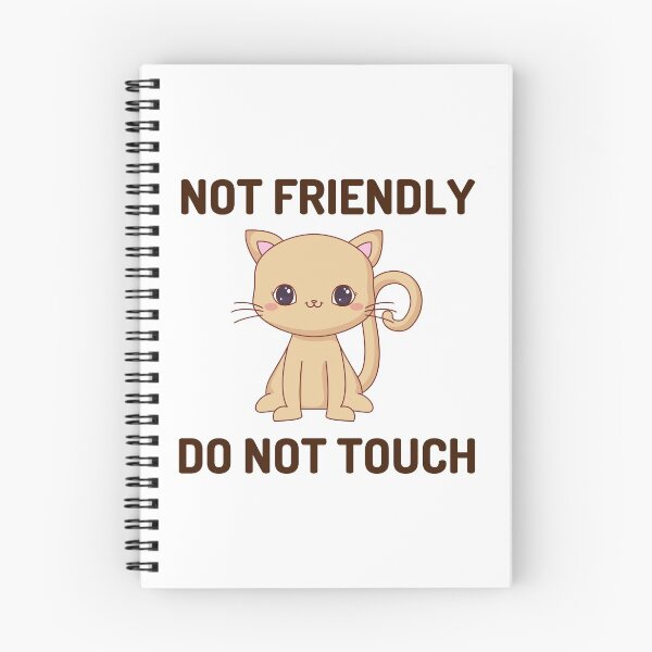 Item preview,  Not Friendly Do Not Touch designed and sold by Shorim.