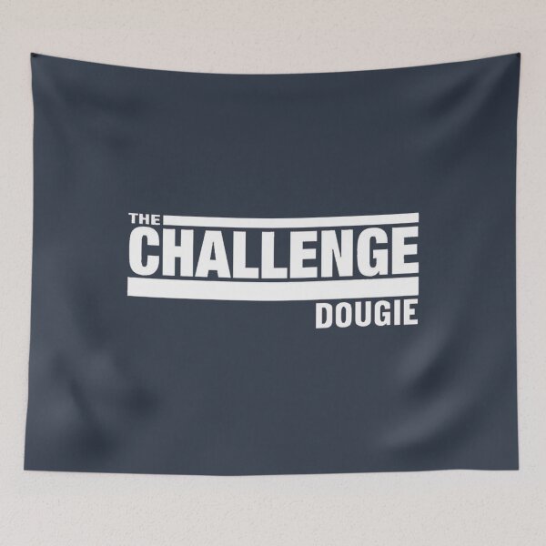 Item preview, The challenge custom tshirt - dougie Fitted   designed and sold by AmyBryant2.