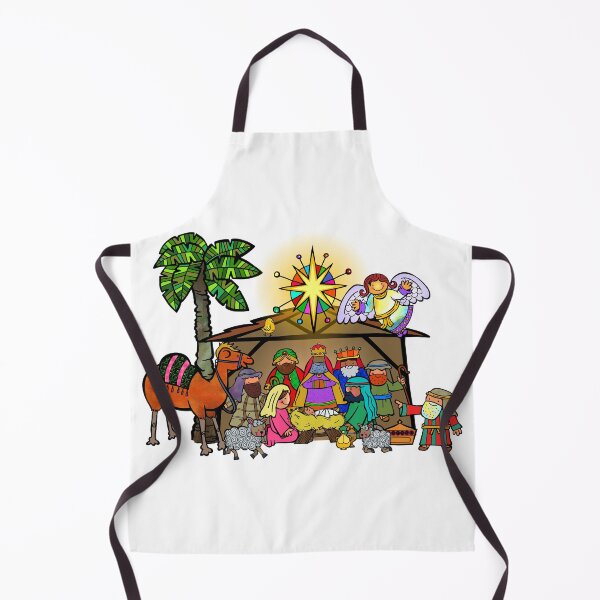 Item preview, Bible Illustration Nativity Scene designed and sold by AlieshaBate.