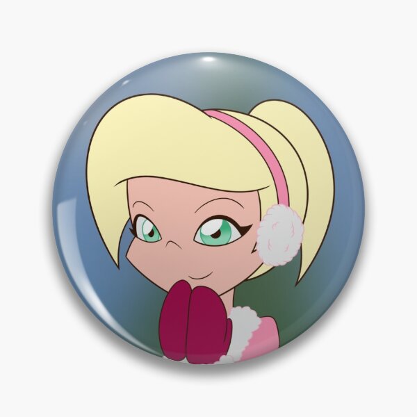 Item preview, On Christmas Mourning  Maddy (Pin Button) designed and sold by Eckertainment.