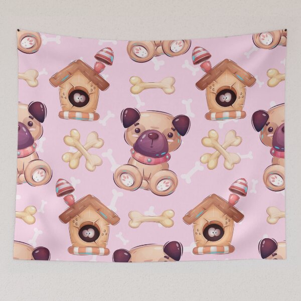 Item preview, Cute puppy pattern designed and sold by AlieshaBate.