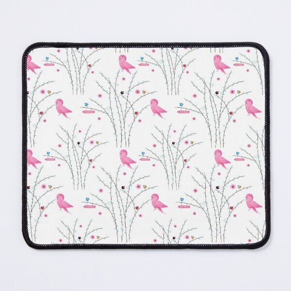 Item preview, pink bird pattern designed and sold by Mylecm.