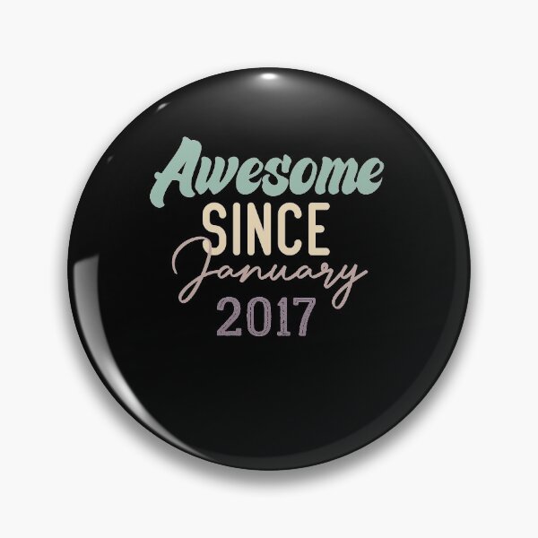 Item preview,  Awesome Since January 2017 designed and sold by medbdj.