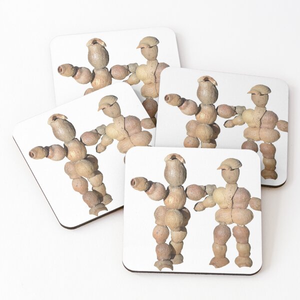 Item preview, gum nut humans taking a stroll designed and sold by Lanie B Meyer.