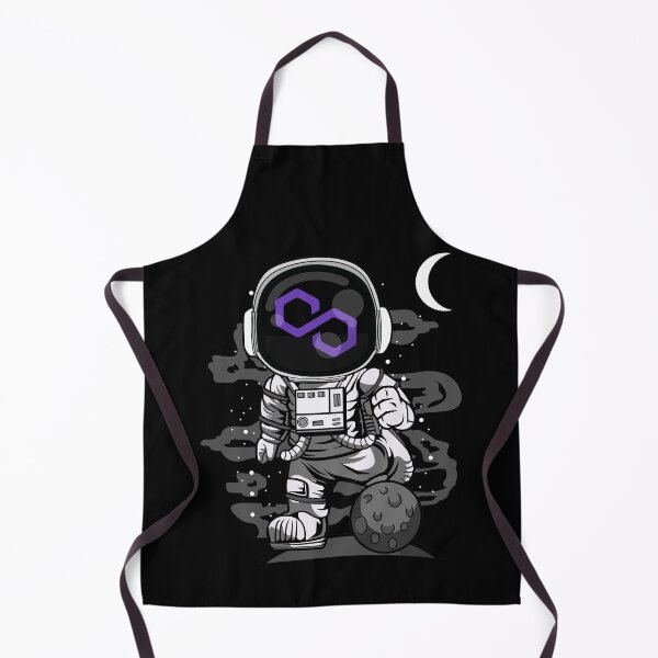 Item preview, Astronaut Polygon Matic Coin To The Moon Crypto Token Cryptocurrency Wallet designed and sold by HarveyWatkins1.
