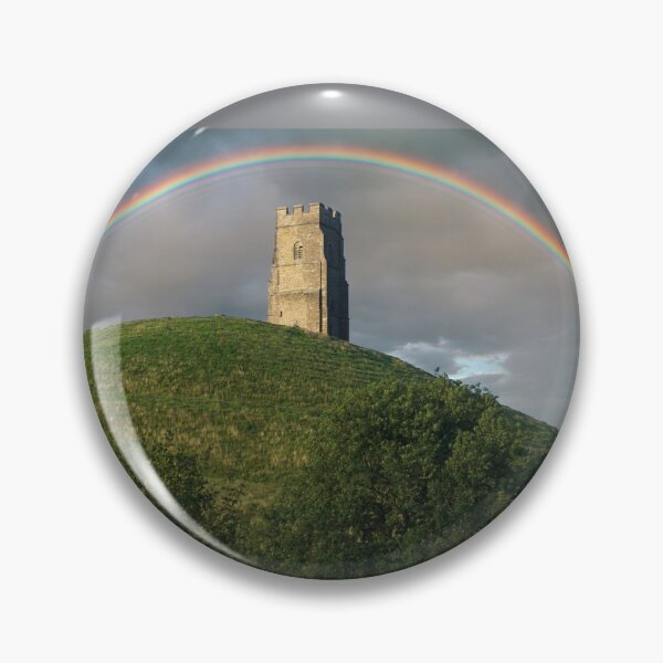 Item preview, Glastonbury Tor Rainbow  designed and sold by Alisonchambers2.