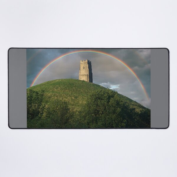 Item preview, Glastonbury Tor Rainbow designed and sold by Alisonchambers2.