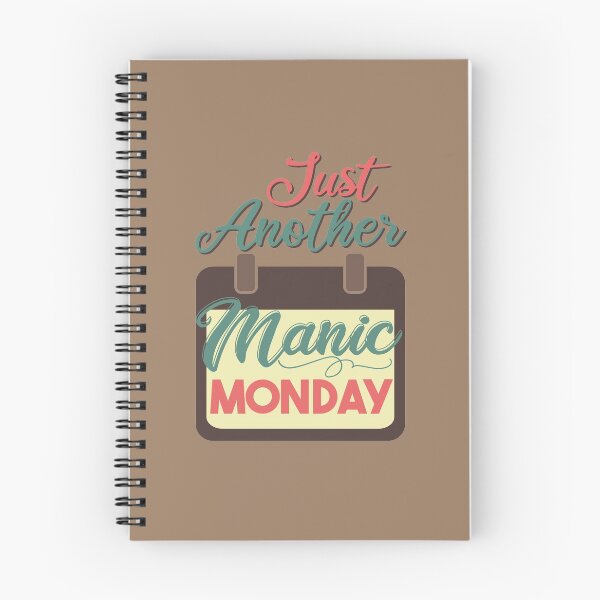 Item preview, Just Another Manic Monday, I hate Monday, Monday Calendar, Vintage Color  designed and sold by KittySSmith.