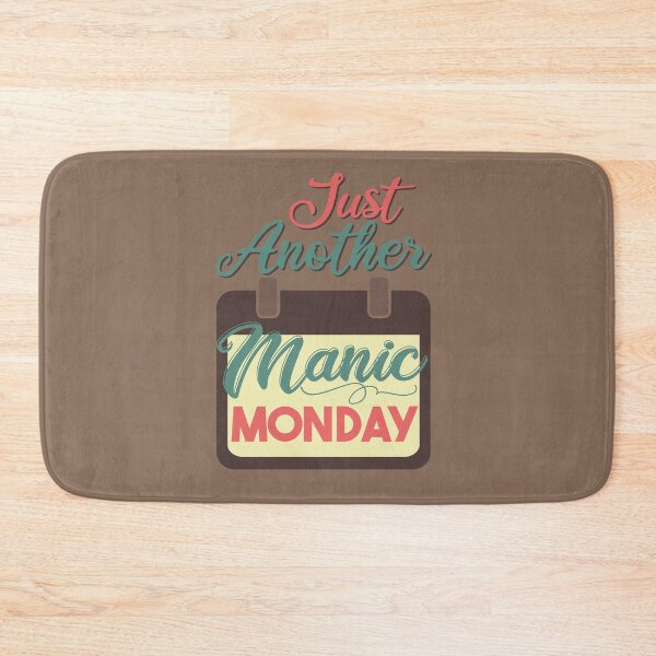 Item preview, Just Another Manic Monday, I hate Monday, Monday Calendar, Vintage Color  designed and sold by KittySSmith.