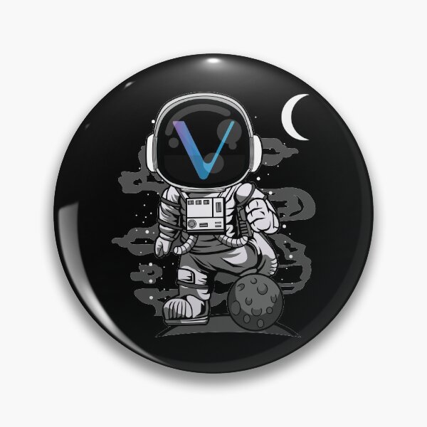 Item preview, Astronaut Vechain VET Coin To The Moon Crypto Token Cryptocurrency Wallet designed and sold by HarveyWatkins1.