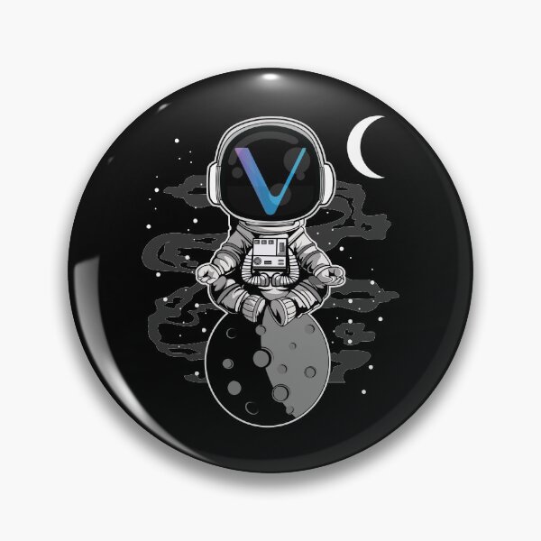 Item preview, Astronaut Vechain VET Coin To The Moon Crypto Token Cryptocurrency Wallet designed and sold by HarveyWatkins1.