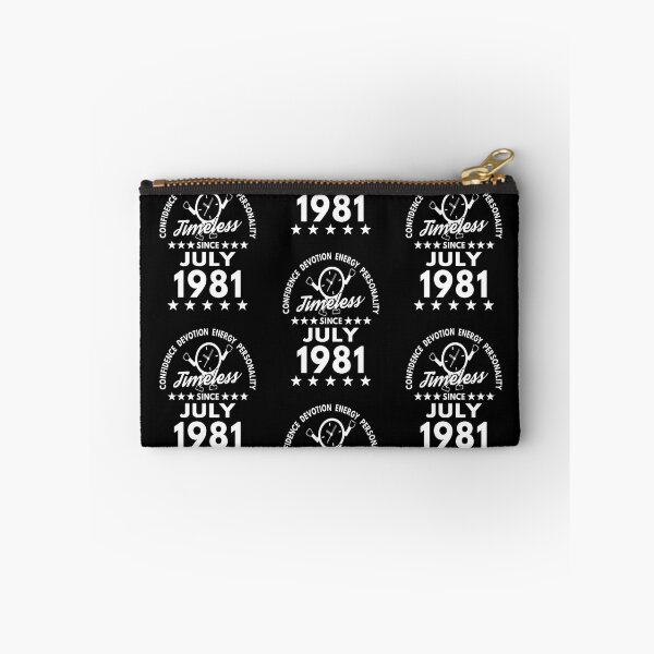 Item preview, July Birthday Timeless Person -1981 - White Text designed and sold by MoonsmileProd.