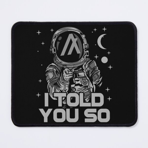 Item preview, Astronaut Algorand ALGO Coin I Told You So Crypto Token Cryptocurrency Wallet designed and sold by HarveyWatkins1.