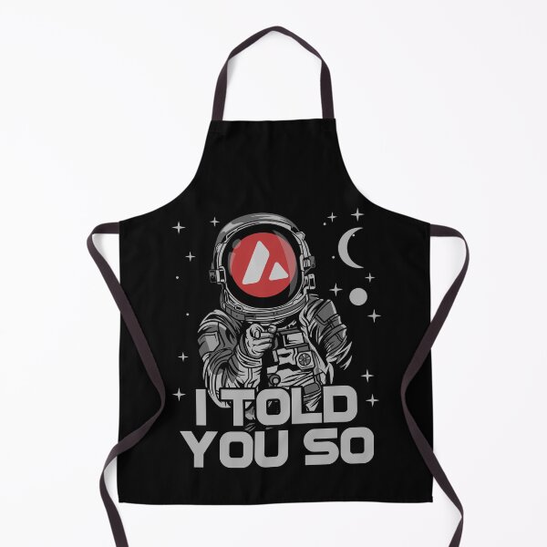 Item preview, Astronaut Avalanche AVAX Coin I Told You So Crypto Token Cryptocurrency Wallet designed and sold by HarveyWatkins1.