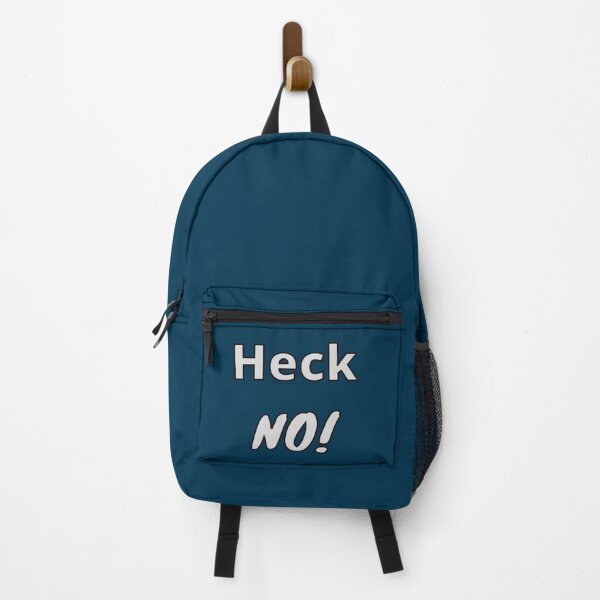 Item preview, Heck No - Witty Quotes designed and sold by Digitalme Designs.