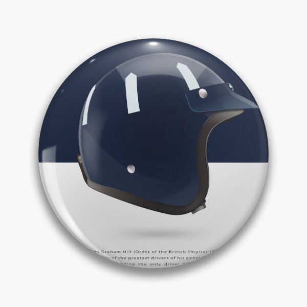 Item preview, Graham Hill Helmet designed and sold by Theodor Decker.