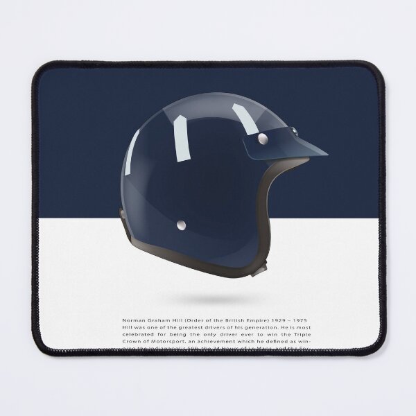 Item preview, Graham Hill Helmet designed and sold by Theodor Decker.