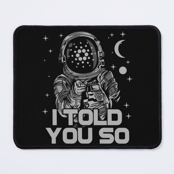 Item preview, Astronaut ADA Cardano Coin I Told You So Crypto Token Cryptocurrency Wallet designed and sold by HarveyWatkins1.
