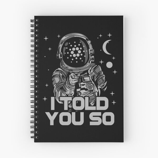 Item preview, Astronaut ADA Cardano Coin I Told You So Crypto Token Cryptocurrency Wallet designed and sold by HarveyWatkins1.