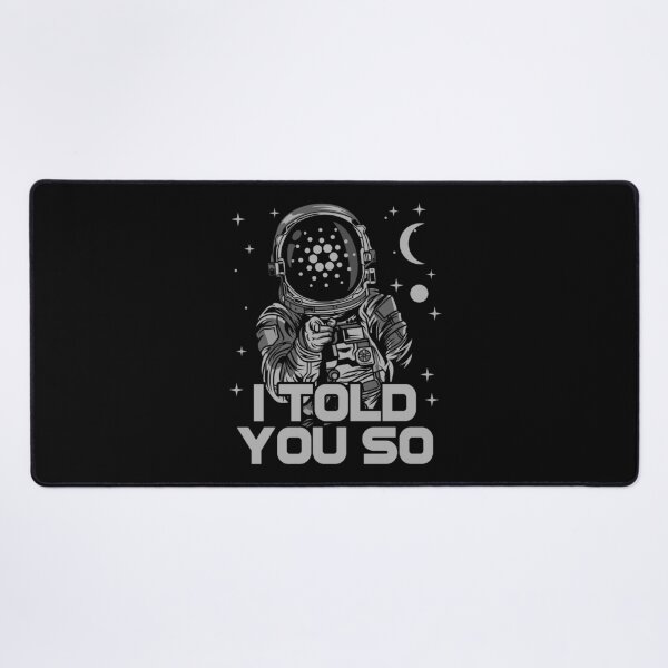 Item preview, Astronaut ADA Cardano Coin I Told You So Crypto Token Cryptocurrency Wallet designed and sold by HarveyWatkins1.