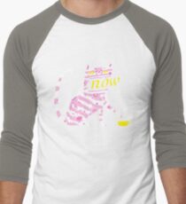 Now Cat Men's Baseball ¾ T-Shirt