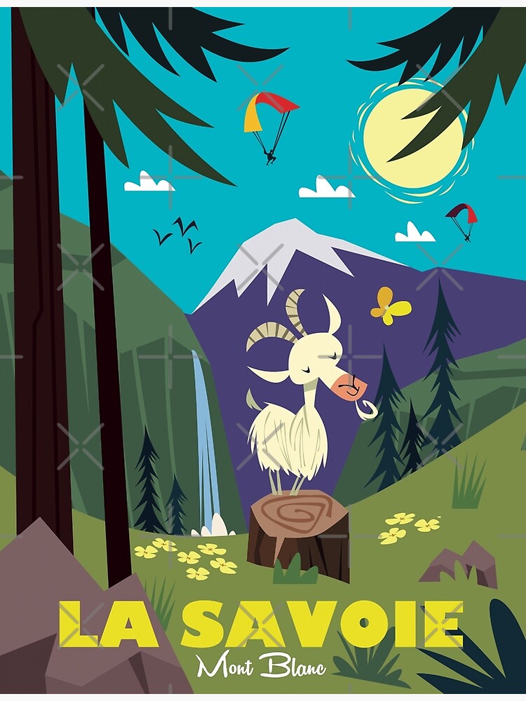 Discover La Savoie Poster Premium Matte Vertical Poster
