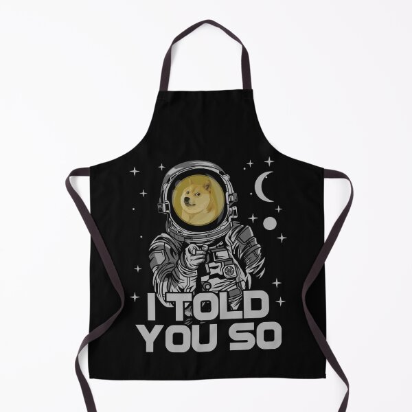 Item preview, Astronaut Dogecoin DOGE Coin I Told You So Crypto Token Cryptocurrency Wallet designed and sold by HarveyWatkins1.