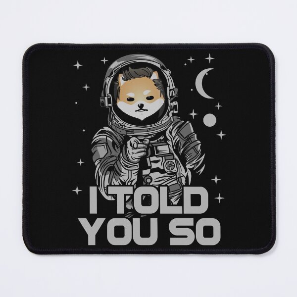 Item preview, Astronaut Dogelon Mars Coin I Told You So Crypto Token Cryptocurrency Wallet designed and sold by HarveyWatkins1.