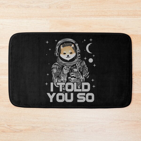 Item preview, Astronaut Dogelon Mars Coin I Told You So Crypto Token Cryptocurrency Wallet designed and sold by HarveyWatkins1.
