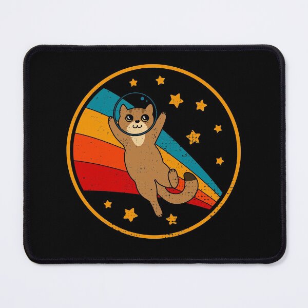 Item preview, Cute Vintage Abyssinian Cat or Abby Kitty in Space designed and sold by JokeGysen.