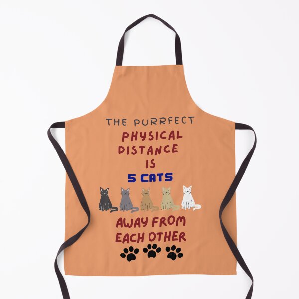 Item preview, Social distancing, Funny Cats, personal space designed and sold by KraftsbyDesign.