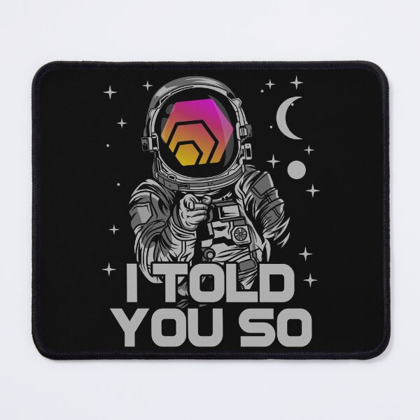Item preview, Astronaut HEX Coin I Told You So Crypto Token Cryptocurrency Wallet designed and sold by HarveyWatkins1.