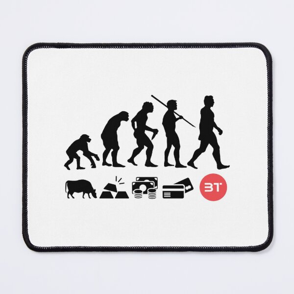 Item preview, Blocktix Evolution of Money TIX Crypto Logo Premium  designed and sold by TerrySirosky.