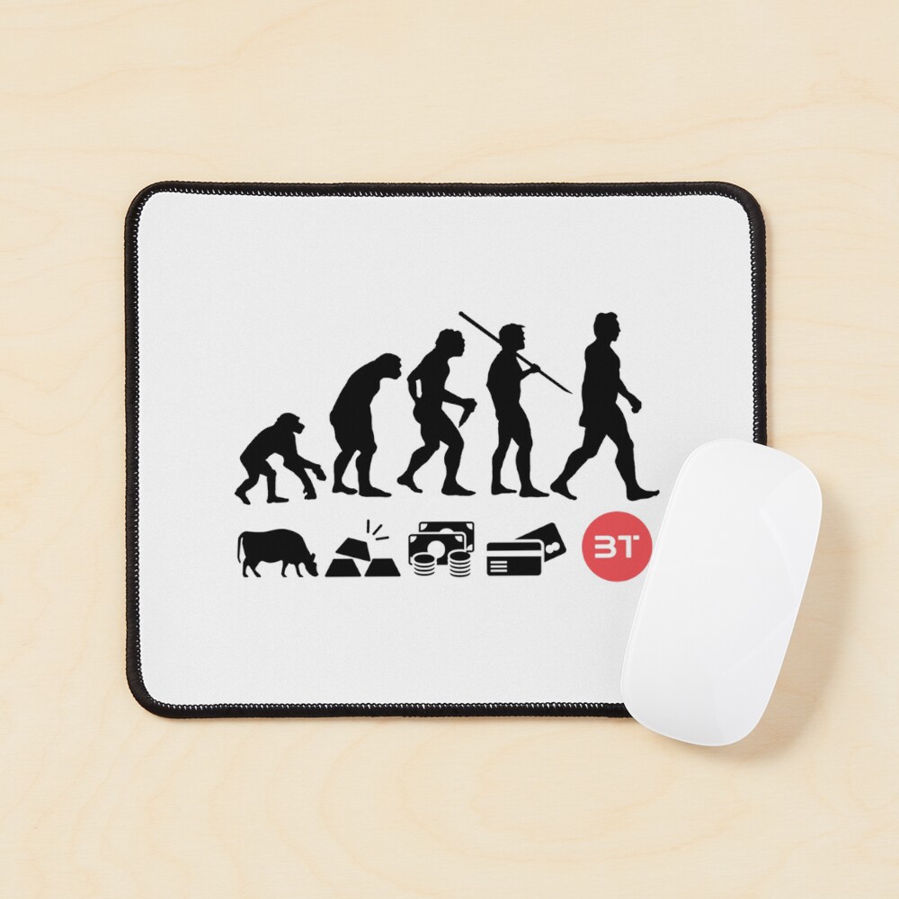 Blocktix Evolution of Money TIX Crypto Logo Premium 