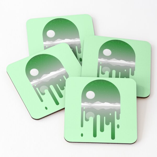 Item preview, Subtle Greyromantic Drip Landscape designed and sold by AbleWizzkid.
