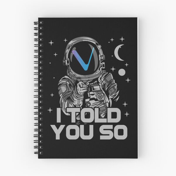 Item preview, Astronaut Vechain VET Coin I Told You So Crypto Token Cryptocurrency Wallet designed and sold by HarveyWatkins1.