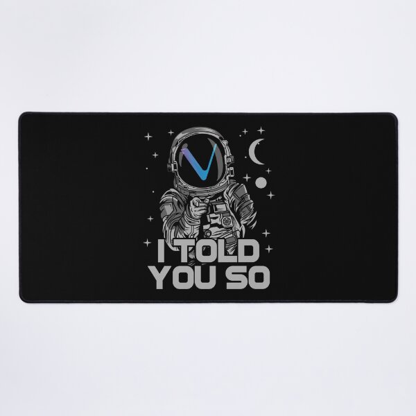 Item preview, Astronaut Vechain VET Coin I Told You So Crypto Token Cryptocurrency Wallet designed and sold by HarveyWatkins1.