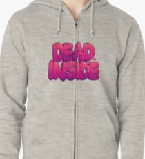 Dead Inside Zipped Hoodie