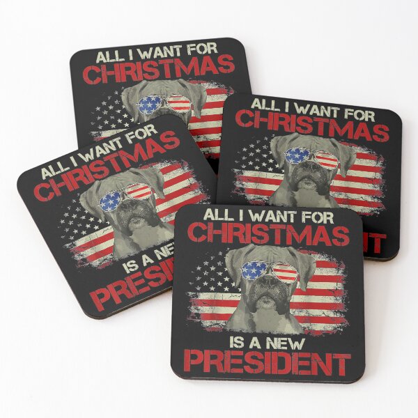 Item preview, Funny Christmas Dog Anti Joe Biden Vintage American Flag designed and sold by Micahsaunders.