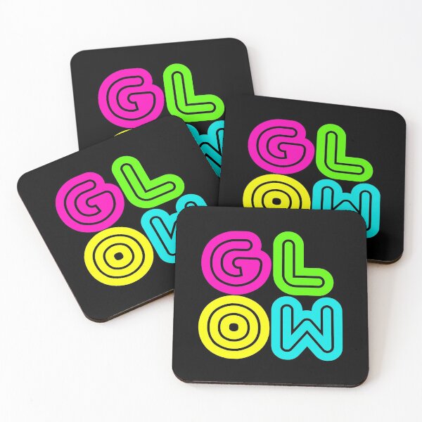 Item preview, GLOW - 80s Party Birthday design designed and sold by TopRatedDesigns.
