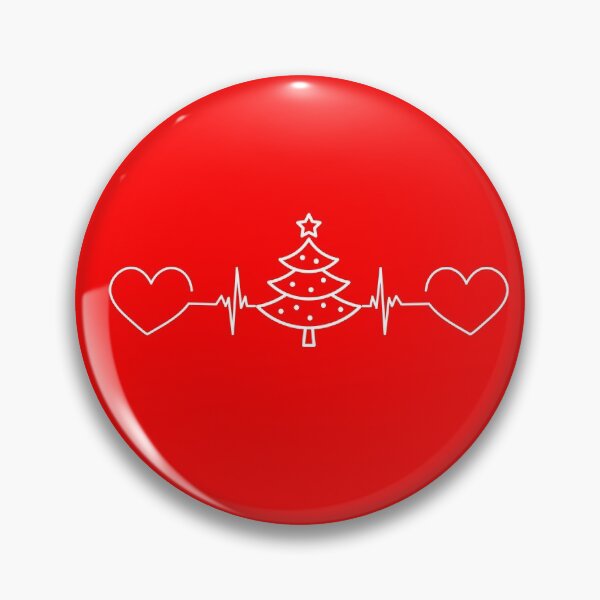 Item preview, Christmas tree life line -pulse heartbeat rhythm art designed and sold by Tshepomuza.