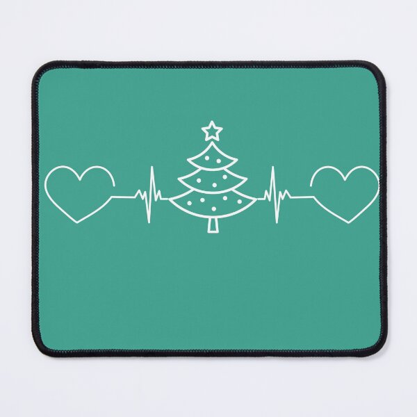 Item preview, Christmas tree life line -pulse heartbeat rhythm art designed and sold by Tshepomuza.