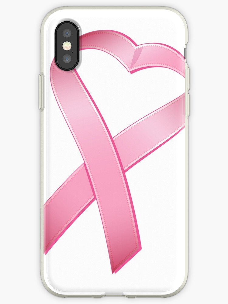 coque iphone 8 ruban cancer